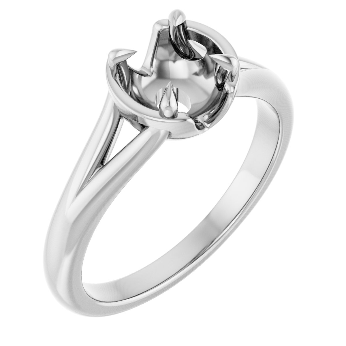Claw-Prong Engagement Ring