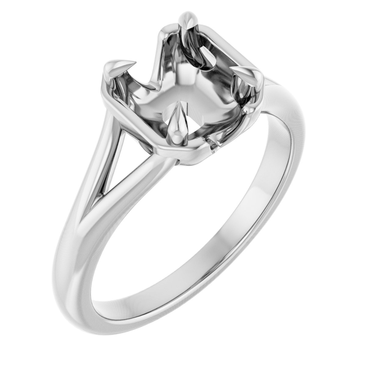 Claw-Prong Engagement Ring