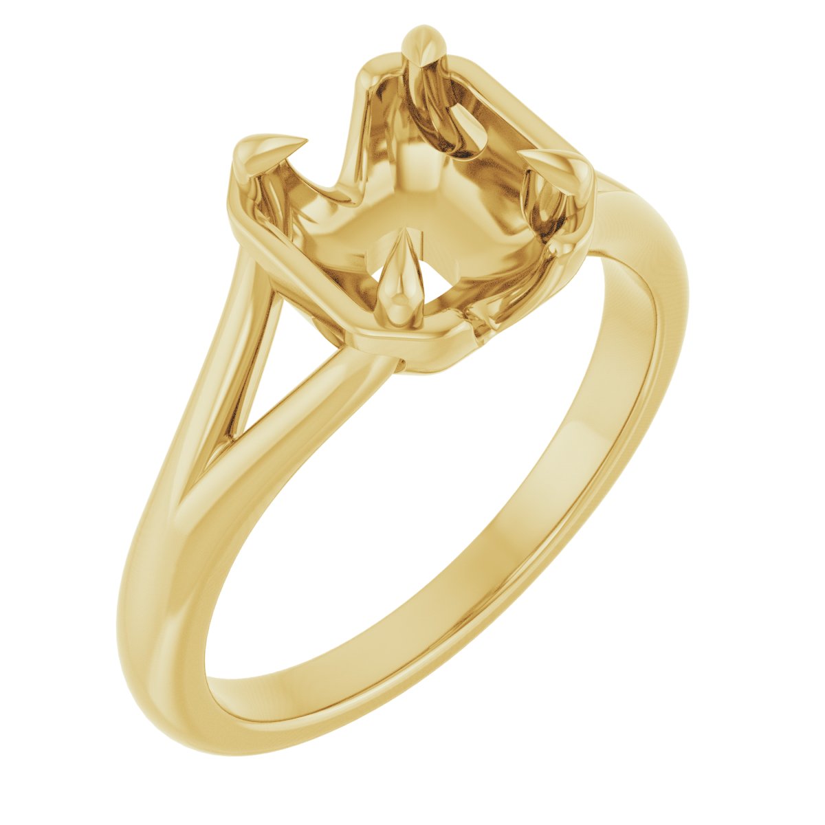 Claw-Prong Engagement Ring