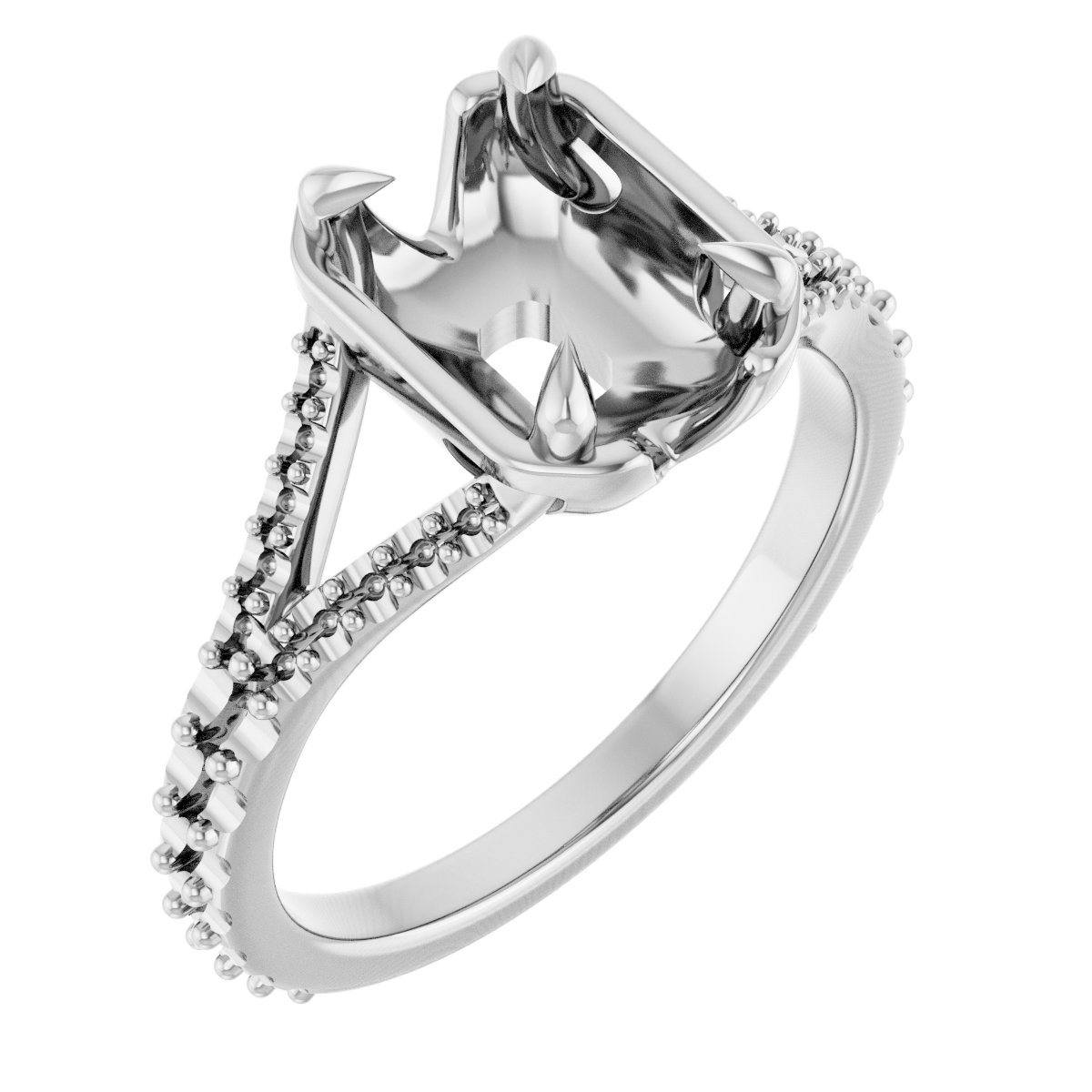 Claw-Prong Engagement Ring