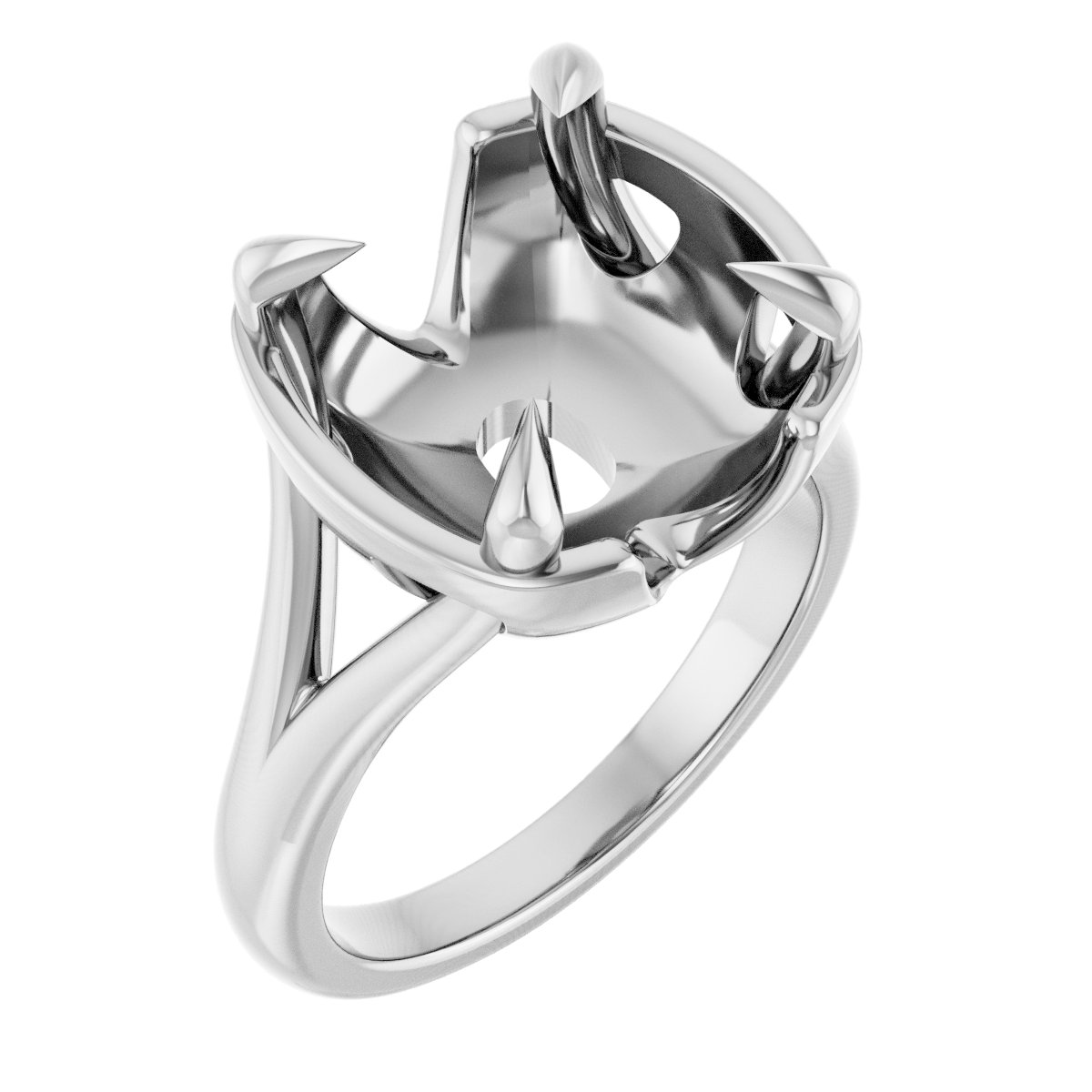 Claw-Prong Engagement Ring