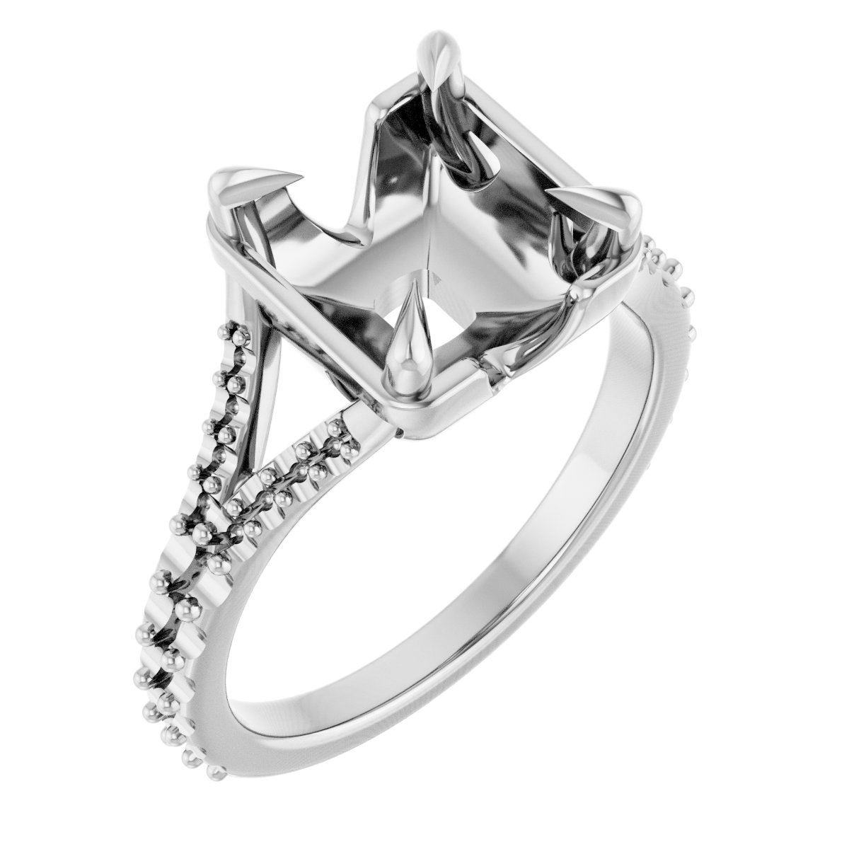 Claw-Prong Engagement Ring