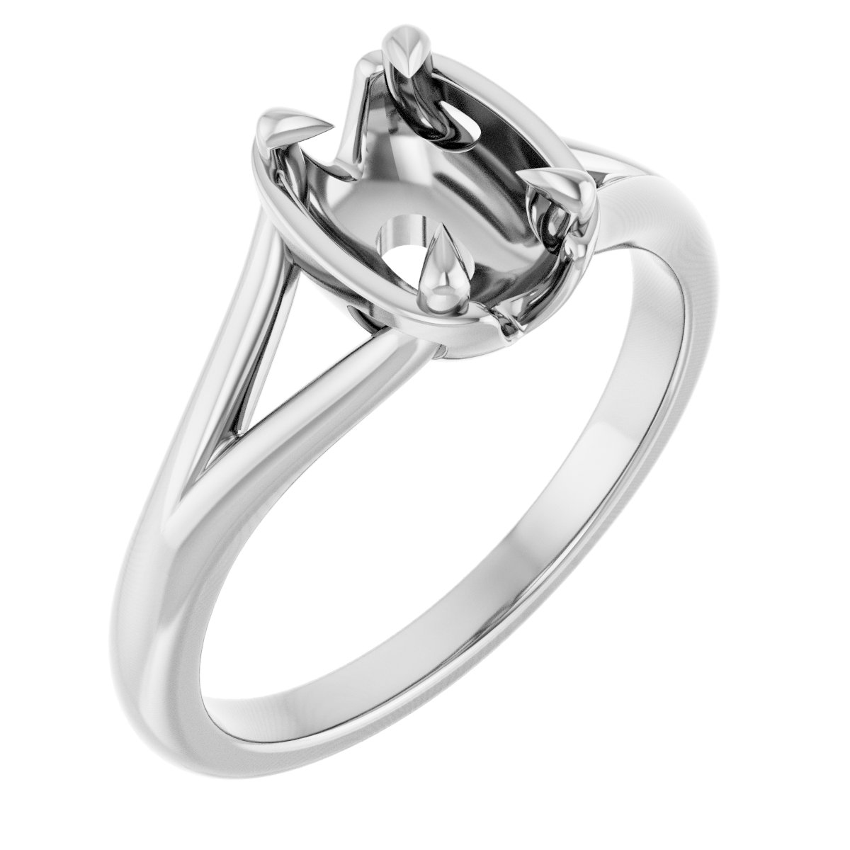 Claw-Prong Engagement Ring