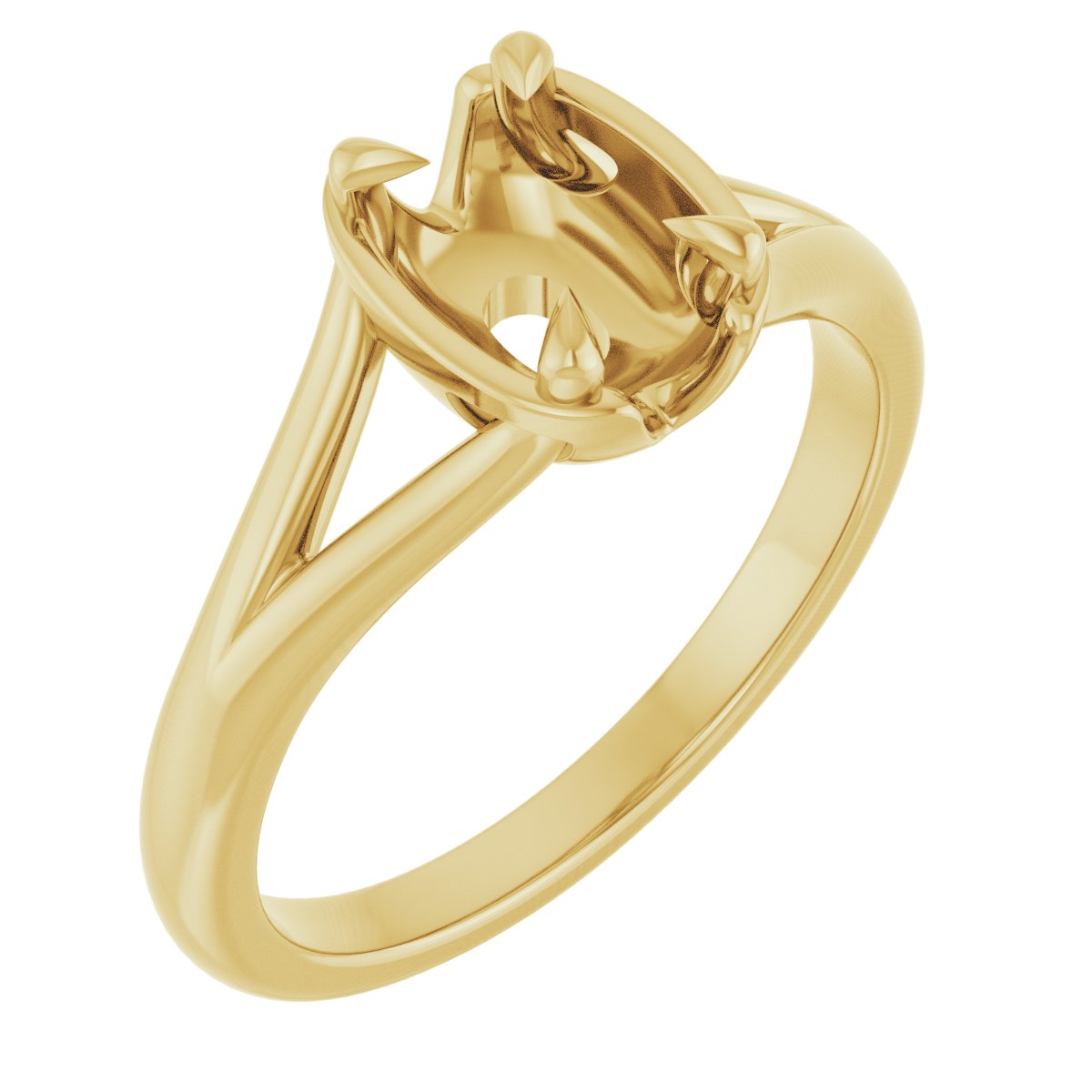 Claw-Prong Engagement Ring