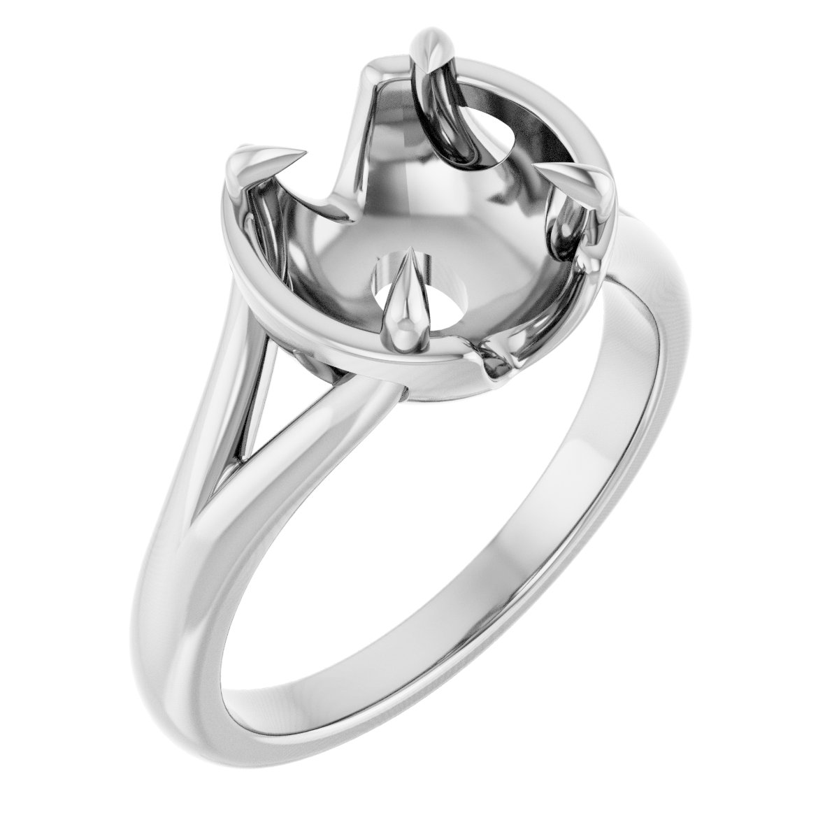 Claw-Prong Engagement Ring
