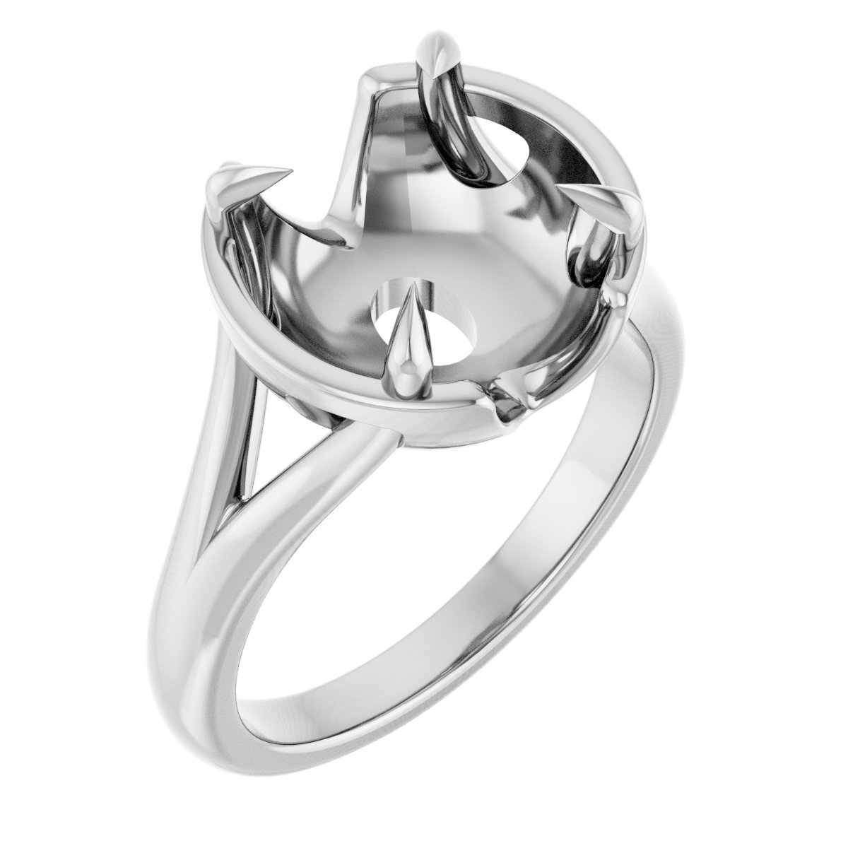 Claw-Prong Engagement Ring