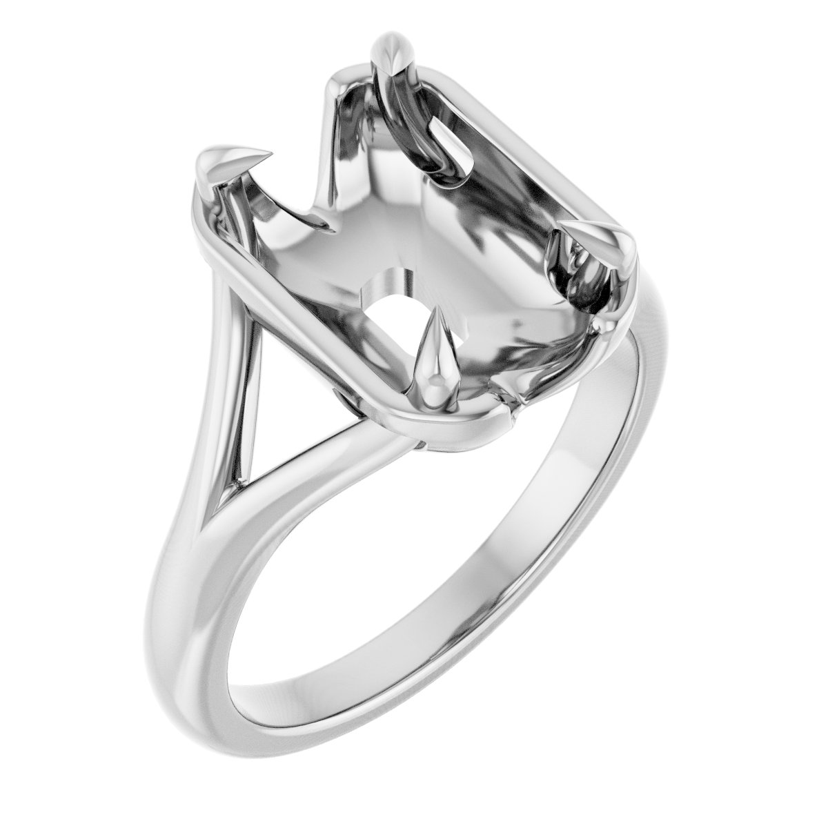 Claw-Prong Engagement Ring