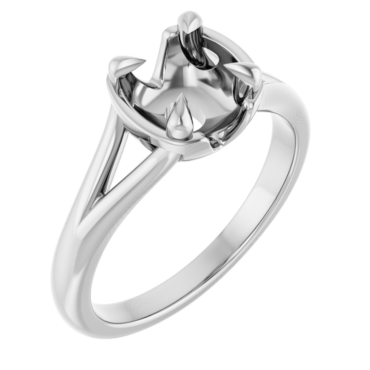 Claw-Prong Engagement Ring