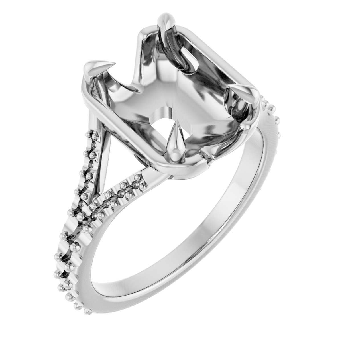 Claw-Prong Engagement Ring