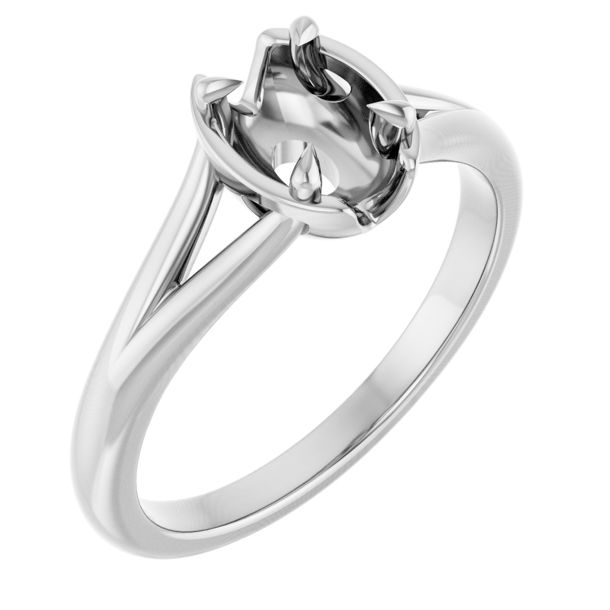 Claw-Prong Engagement Ring