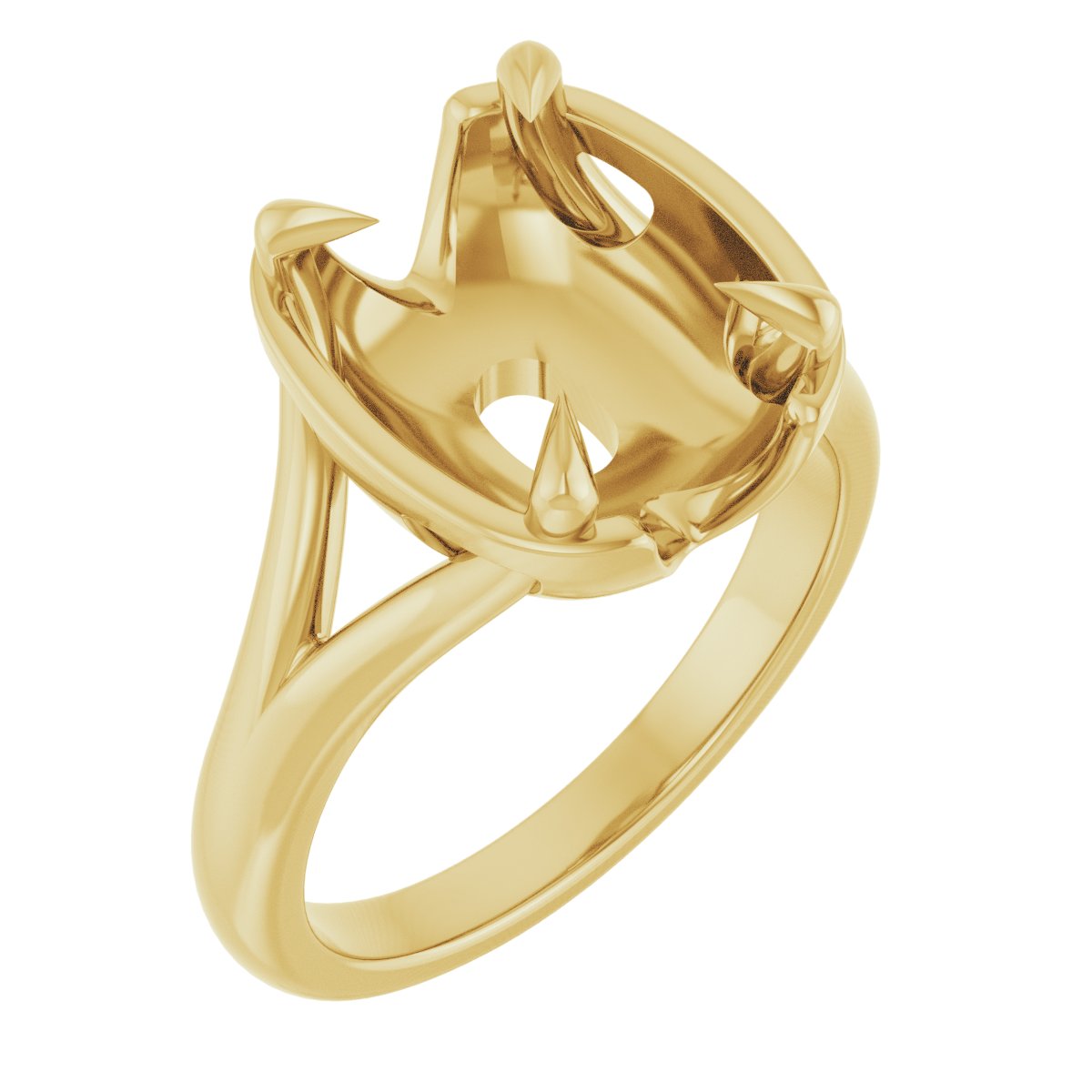Claw-Prong Engagement Ring