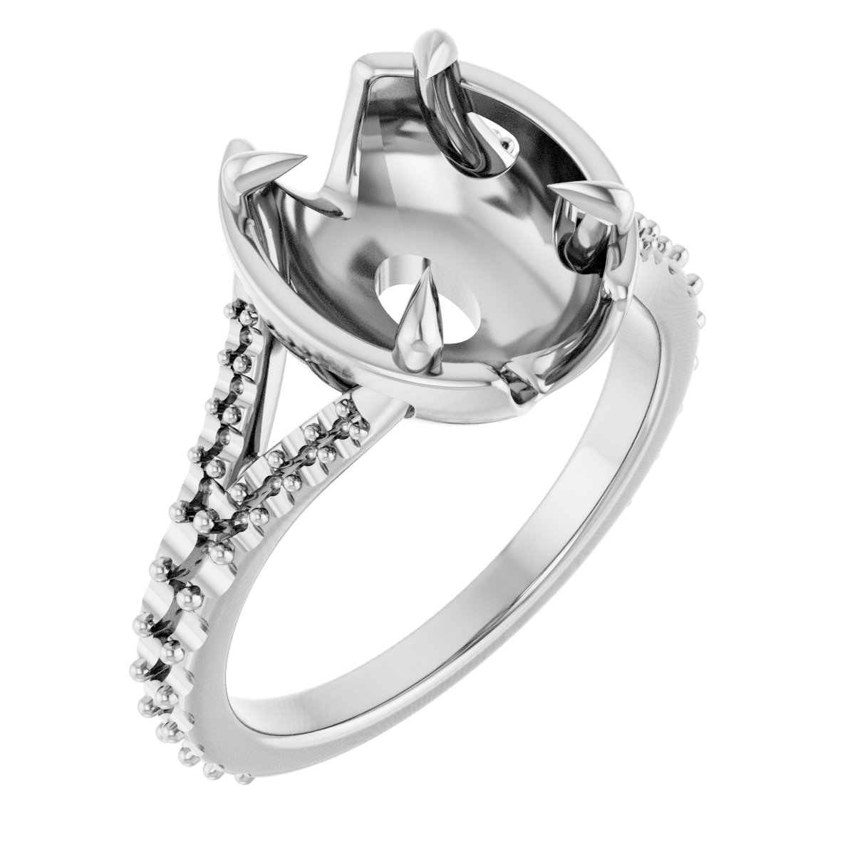 Claw-Prong Engagement Ring