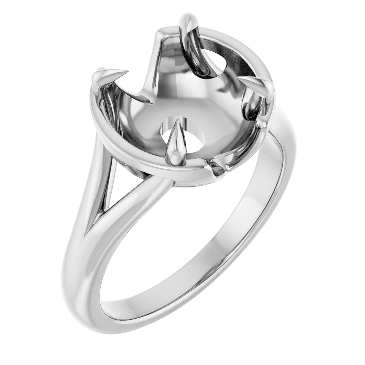 Claw-Prong Engagement Ring