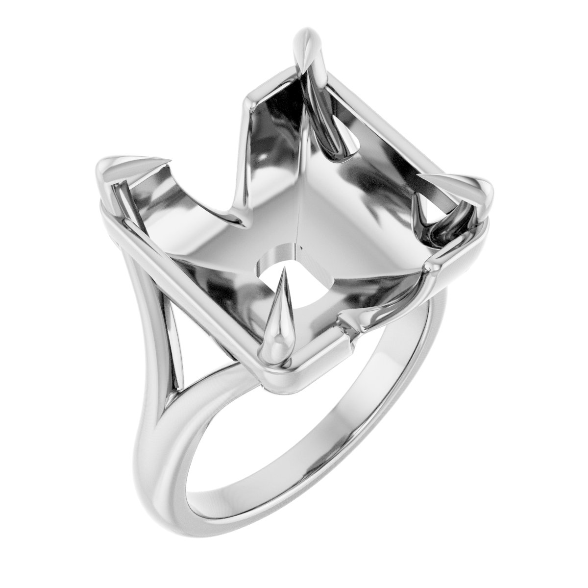 Claw-Prong Engagement Ring