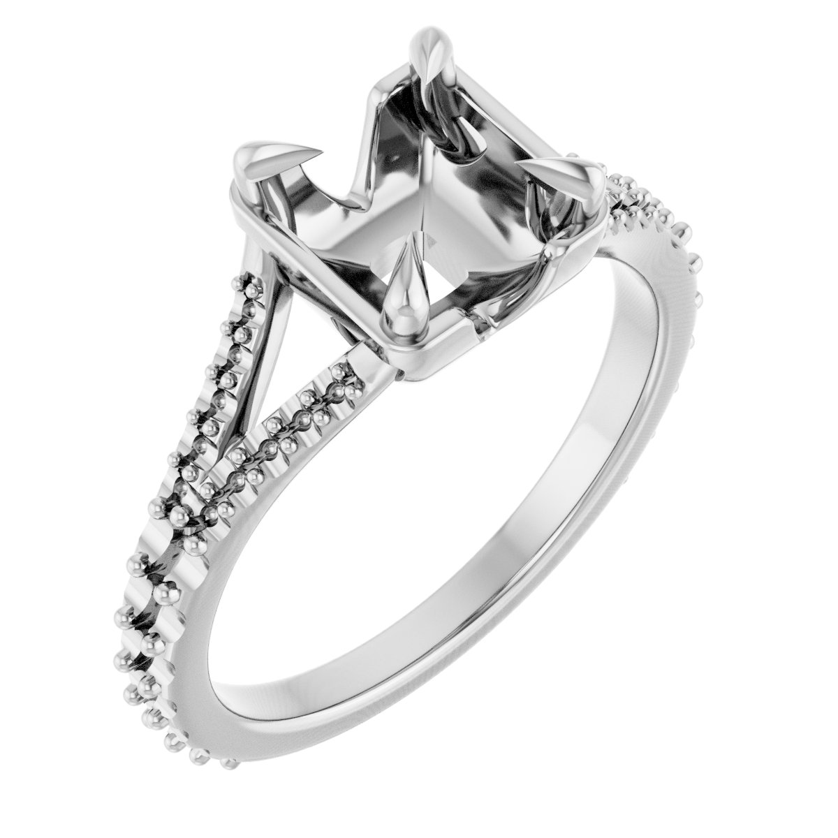 Claw-Prong Engagement Ring
