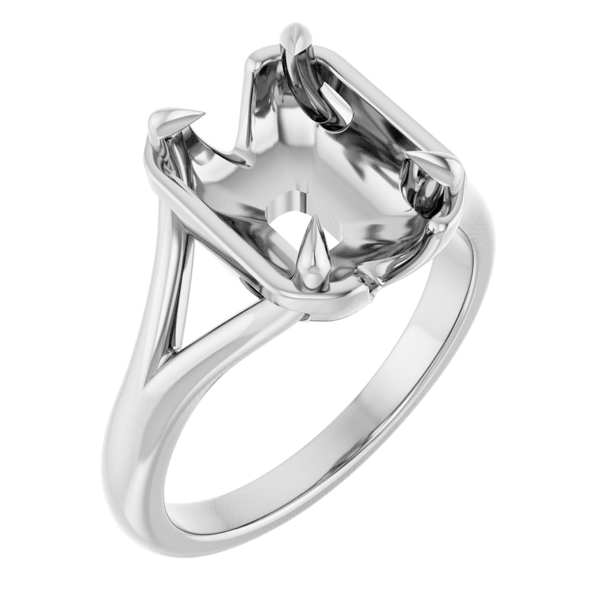 Claw-Prong Engagement Ring