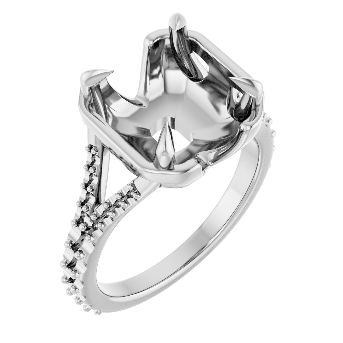 Claw-Prong Engagement Ring