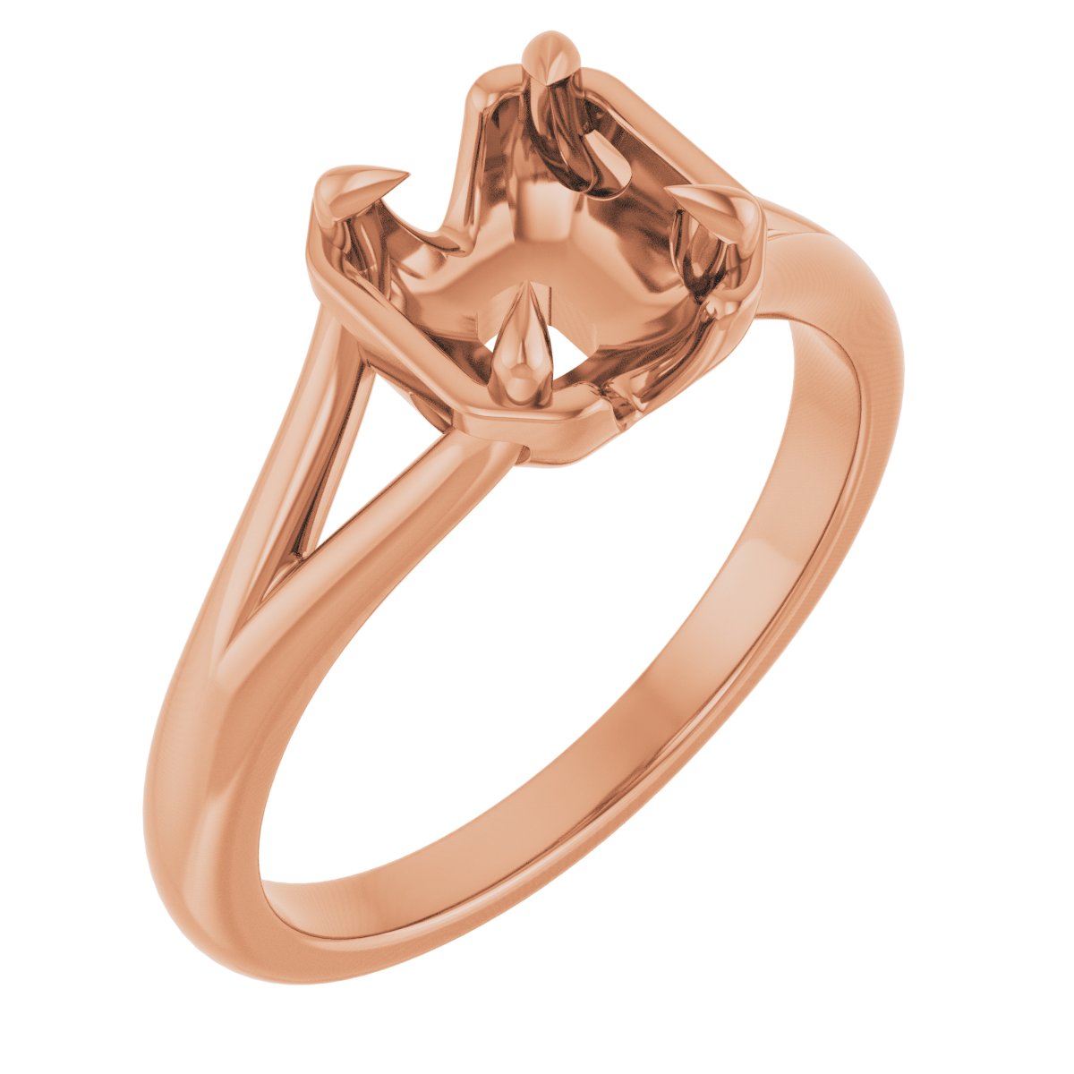Claw-Prong Engagement Ring