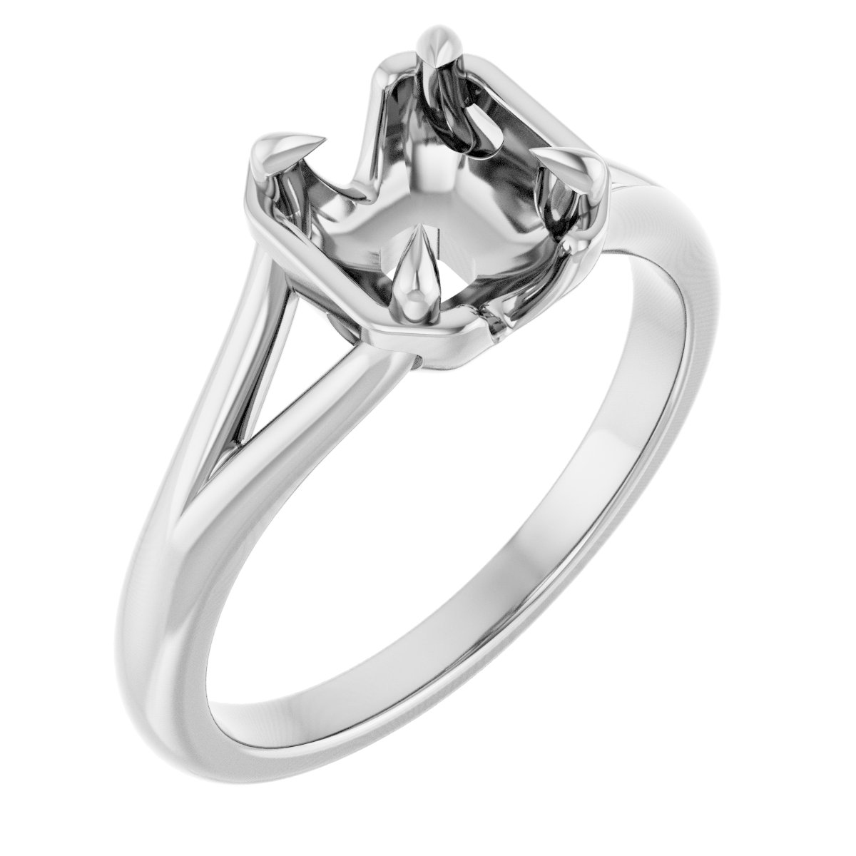 Claw-Prong Engagement Ring
