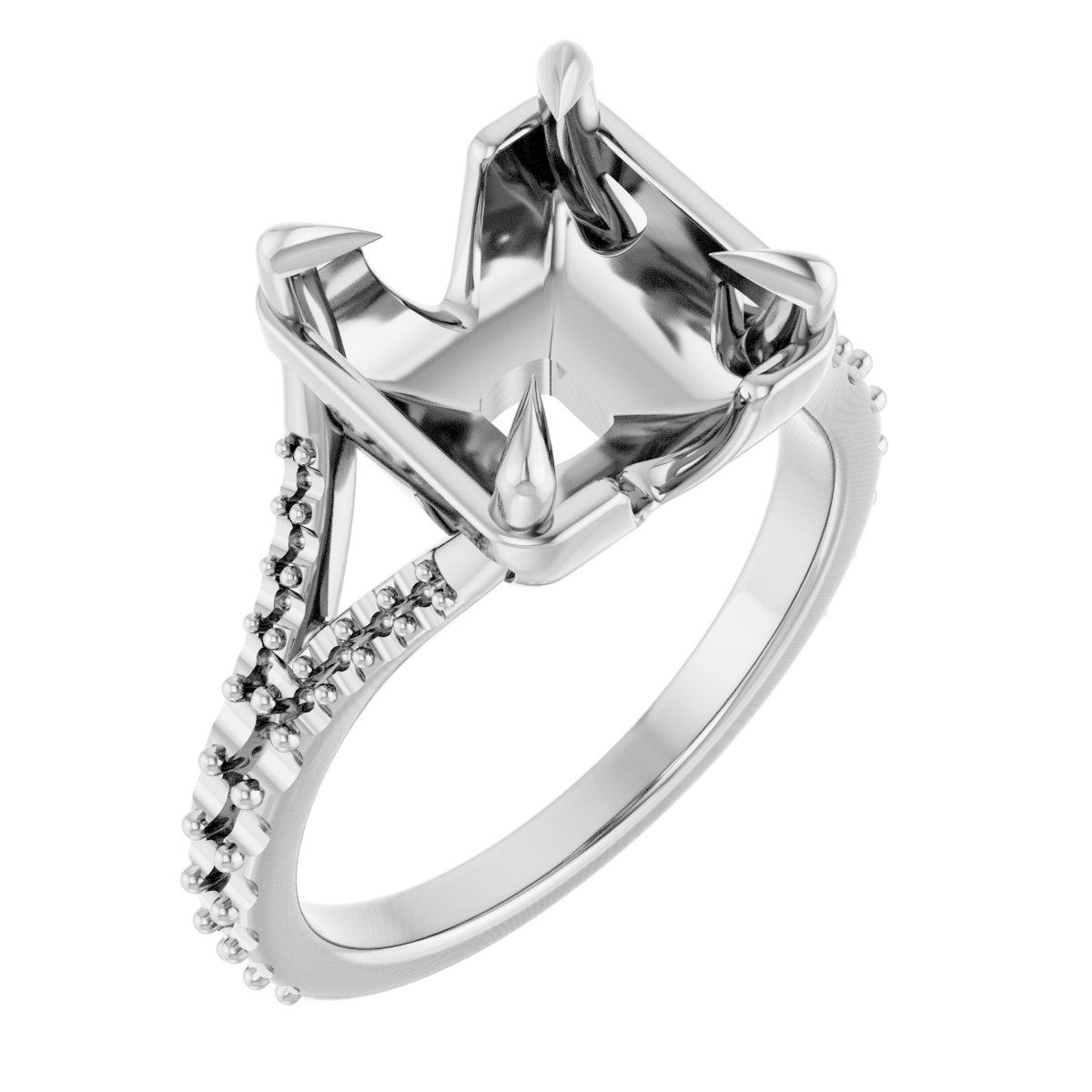 Claw-Prong Engagement Ring