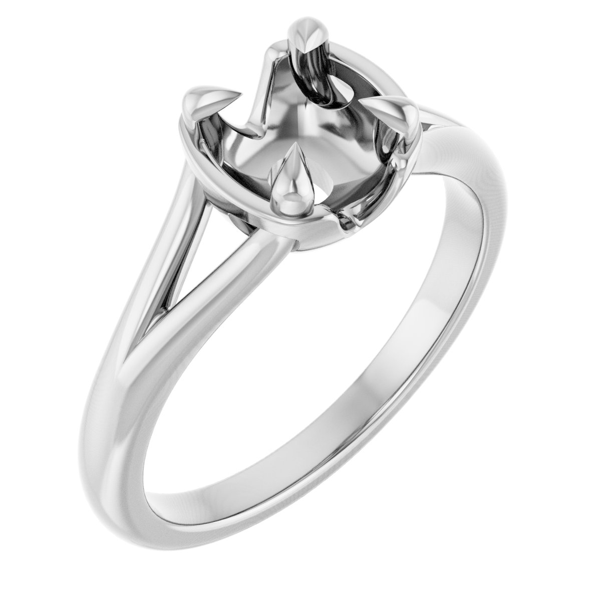 Claw-Prong Engagement Ring