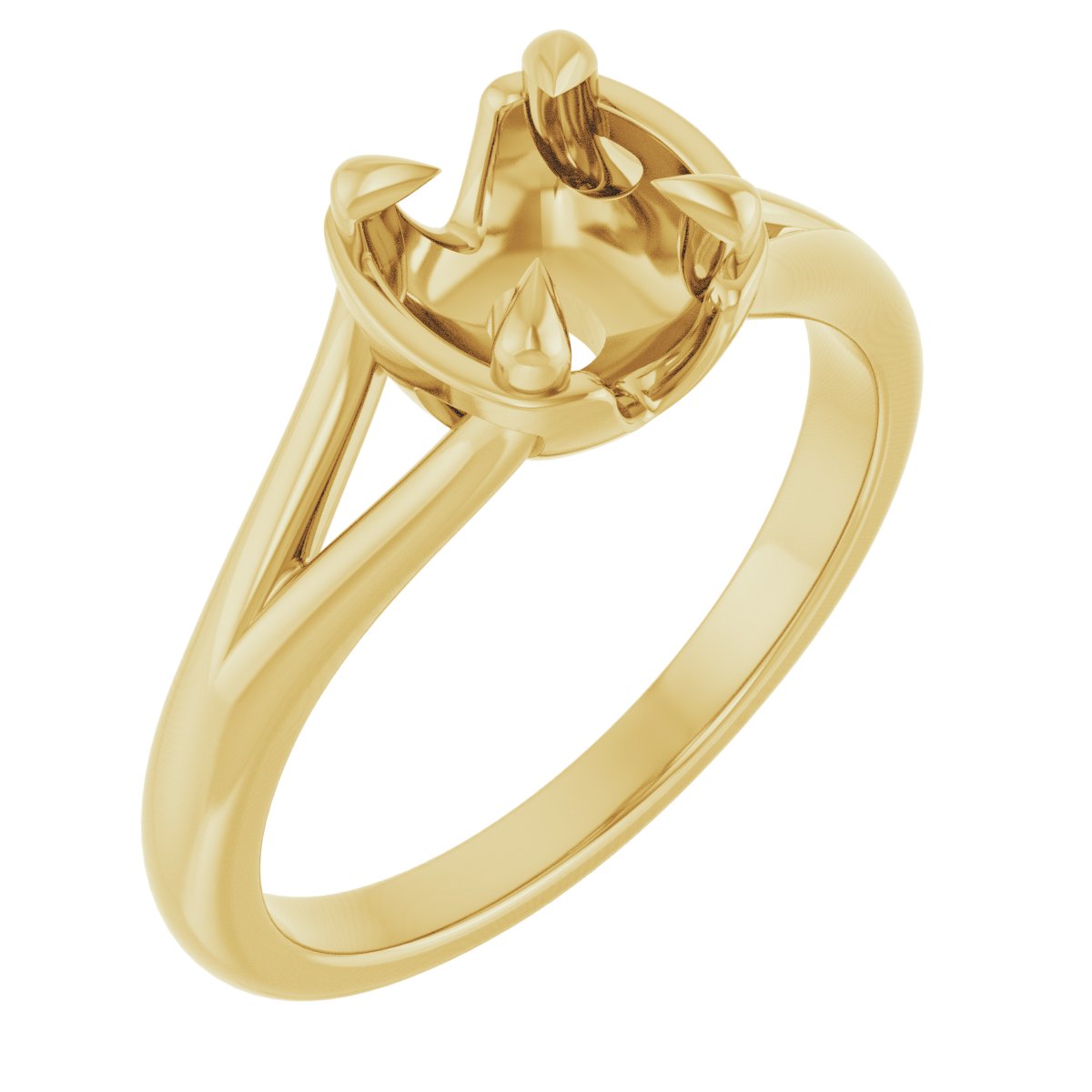 Claw-Prong Engagement Ring