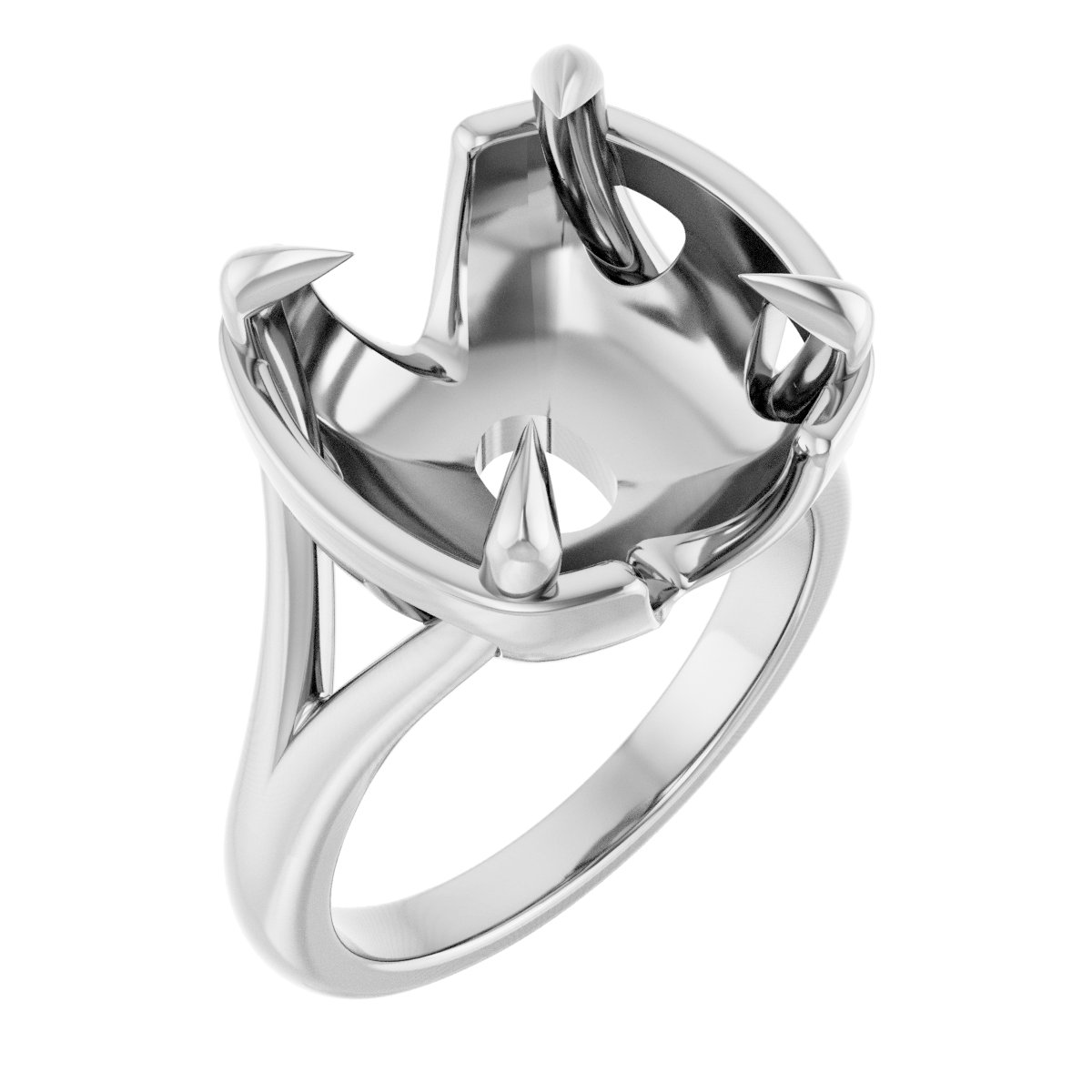 Claw-Prong Engagement Ring