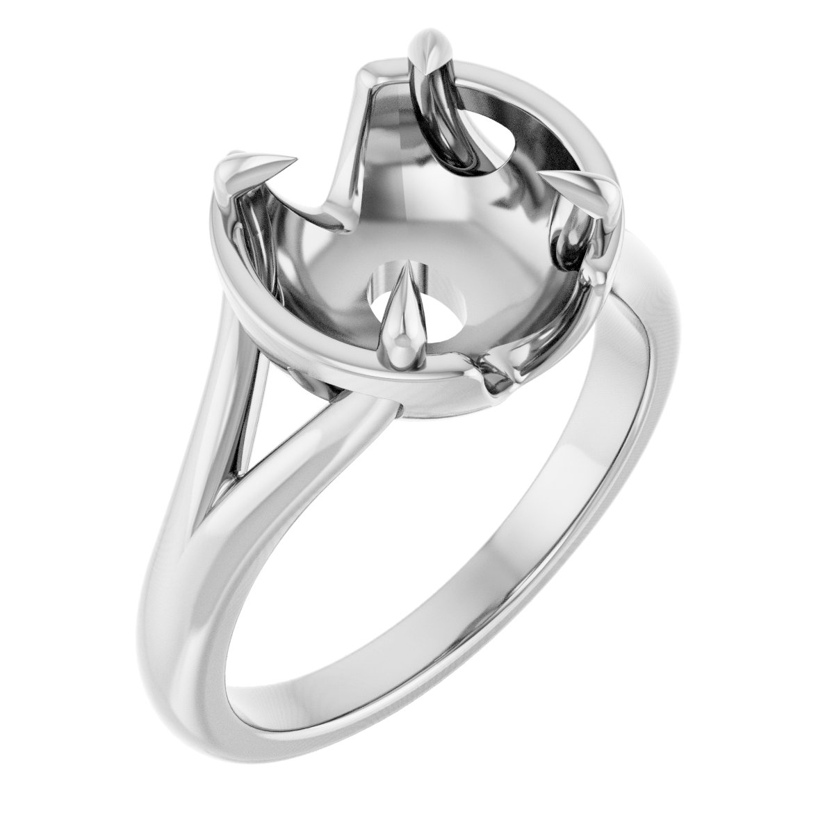 Claw-Prong Engagement Ring