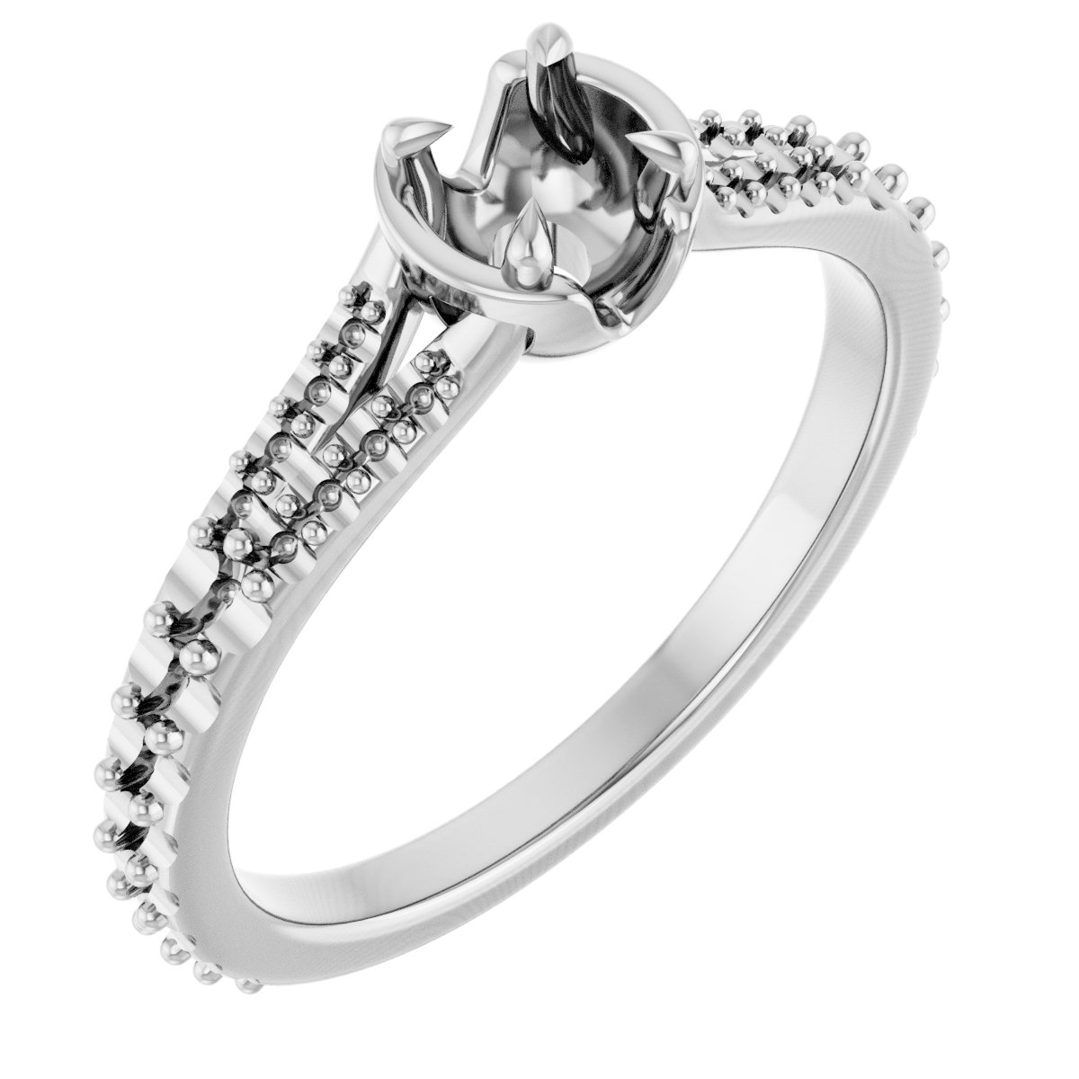 Claw-Prong Engagement Ring