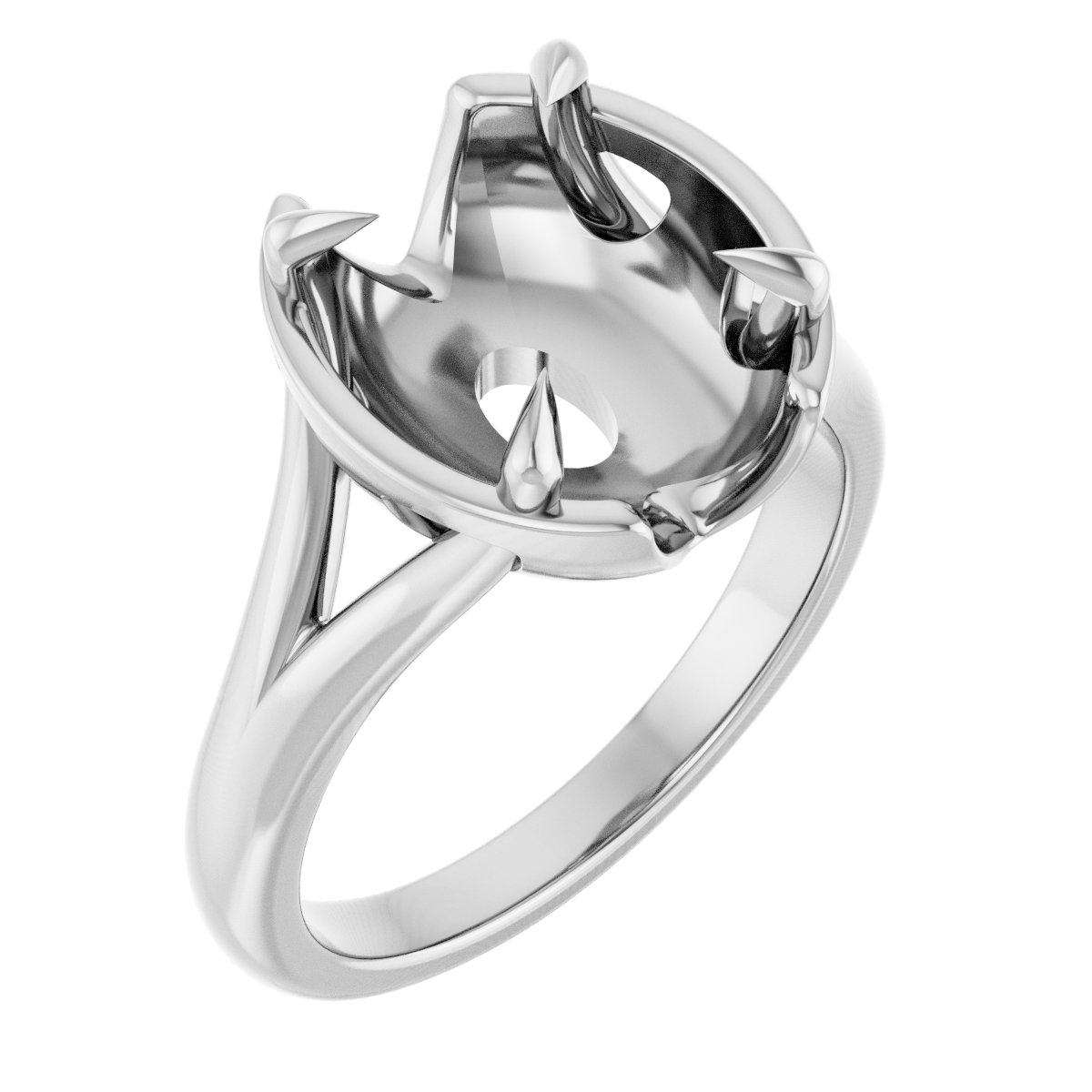 Claw-Prong Engagement Ring