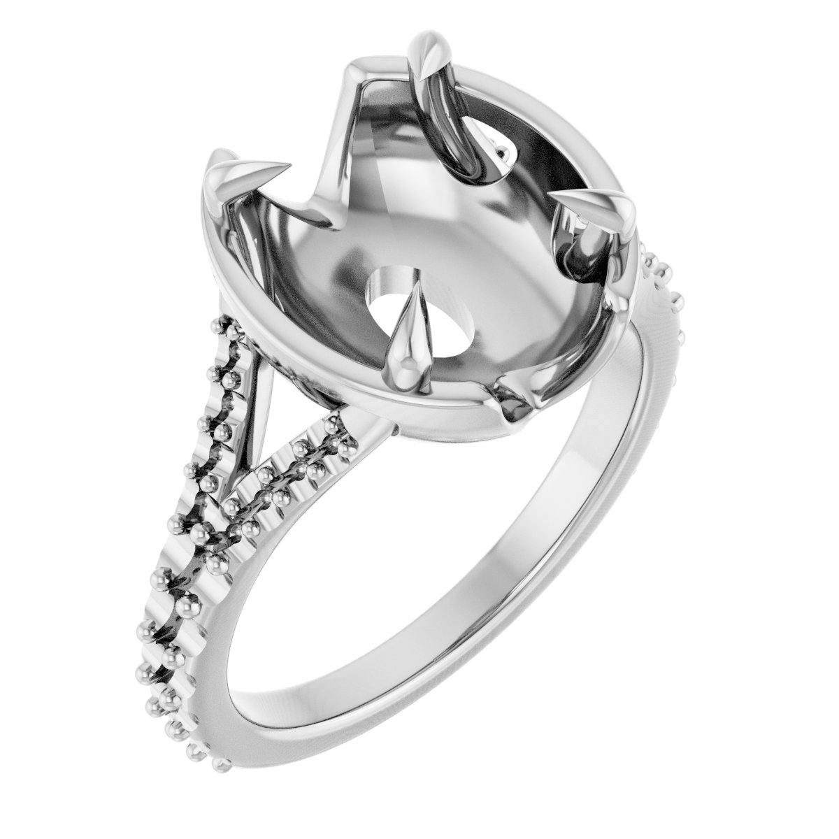 Claw-Prong Engagement Ring