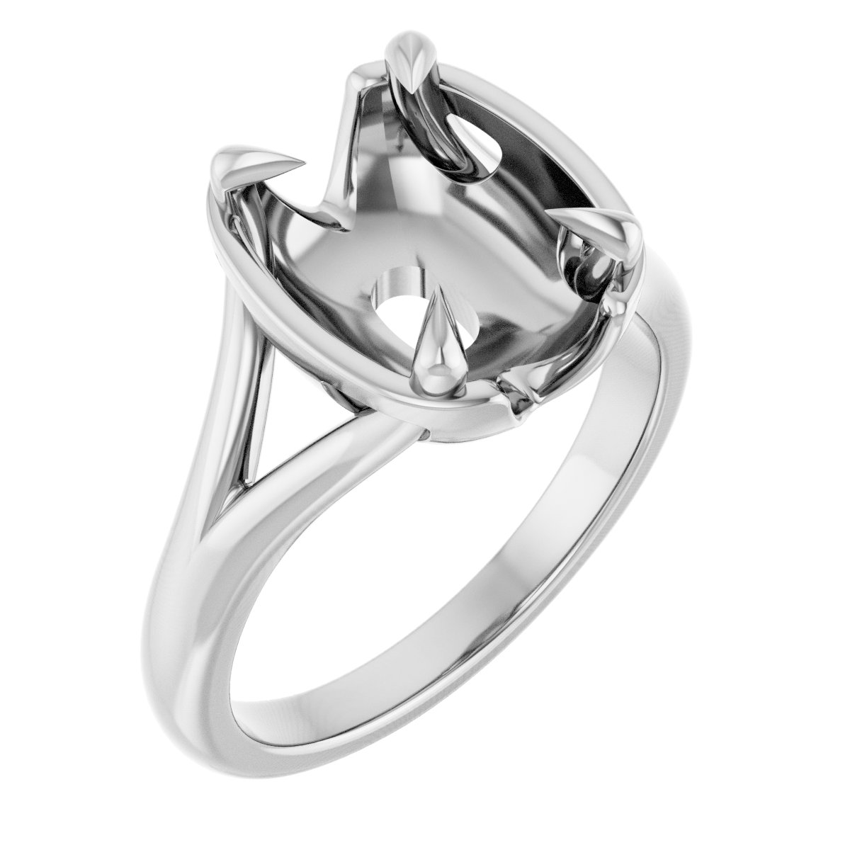 Claw-Prong Engagement Ring