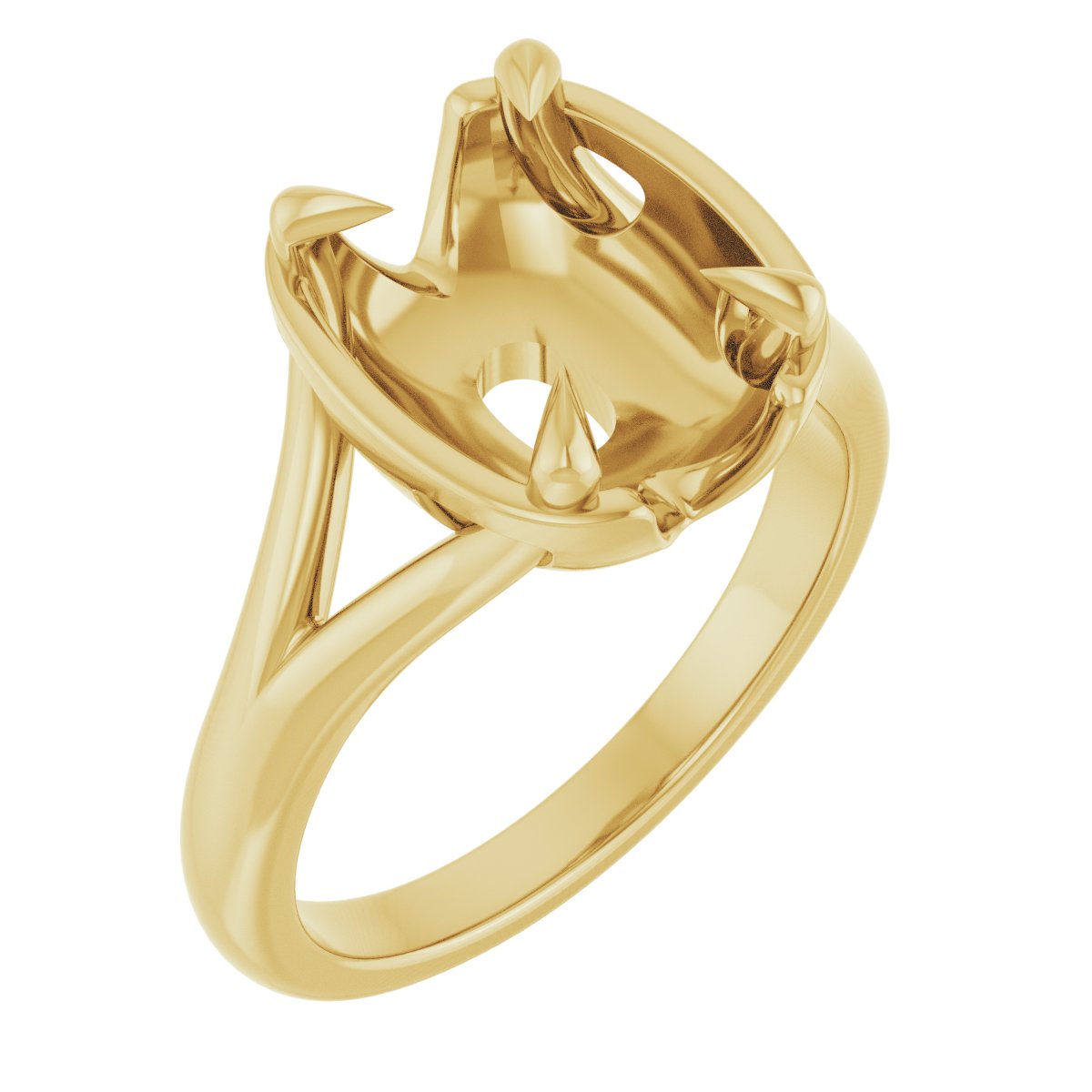 Claw-Prong Engagement Ring