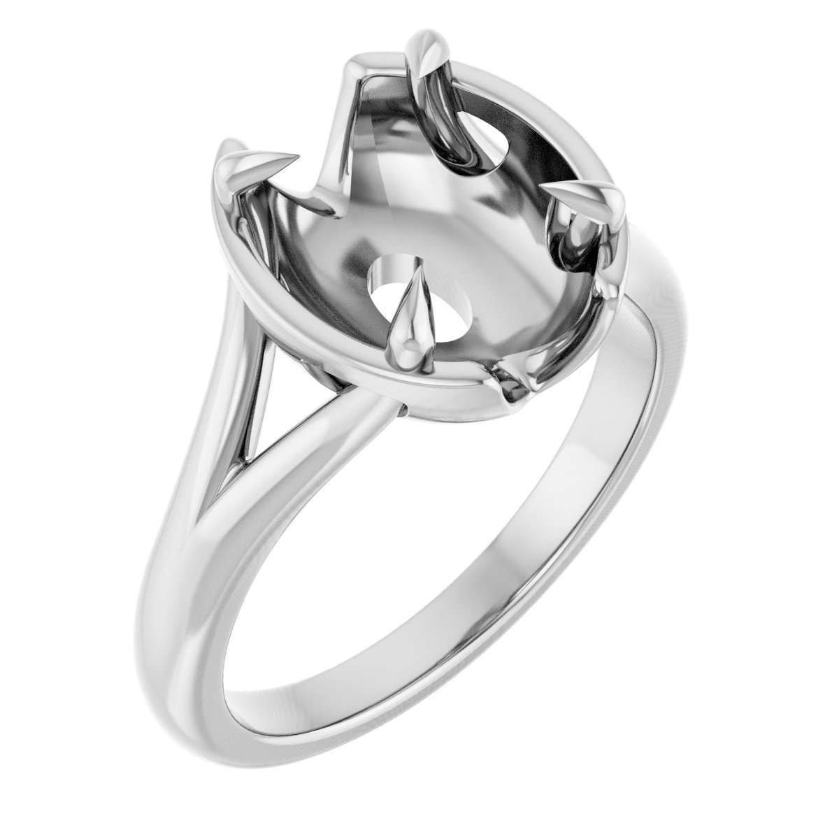Claw-Prong Engagement Ring