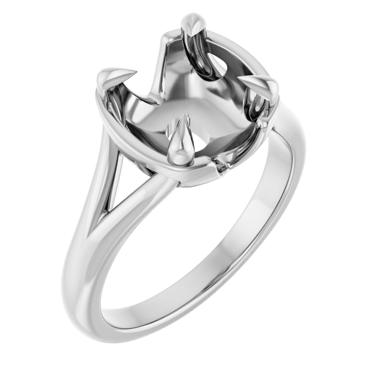 Claw-Prong Engagement Ring