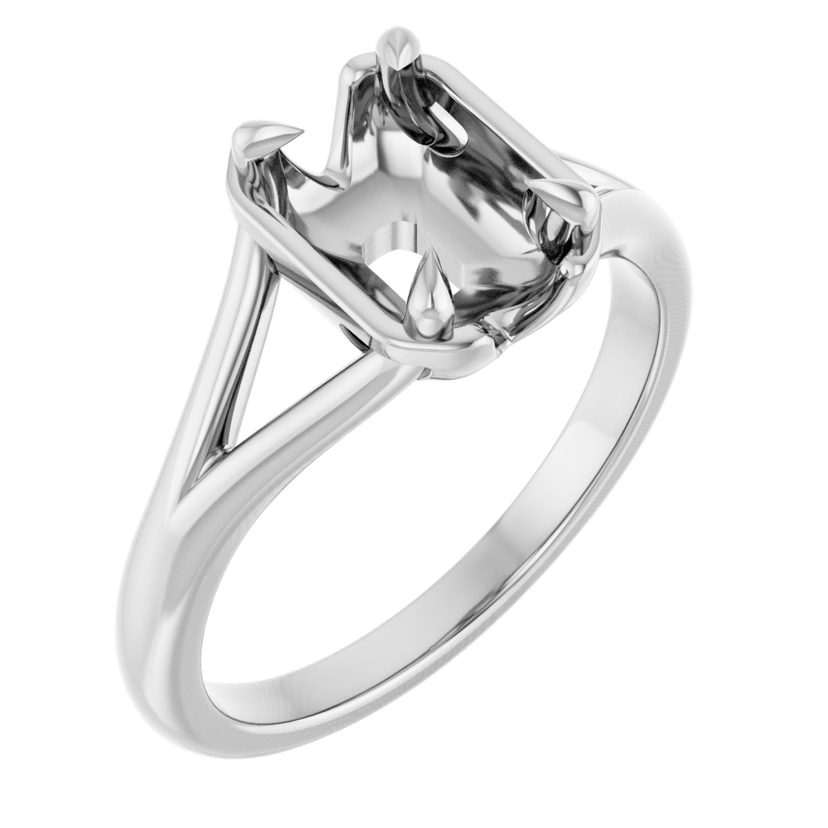 Claw-Prong Engagement Ring