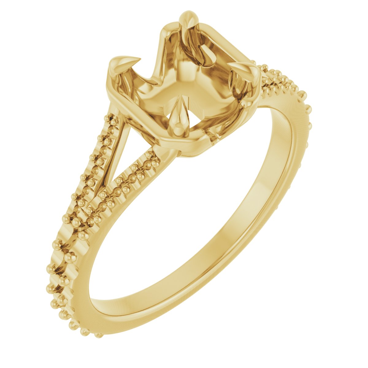 Claw-Prong Engagement Ring
