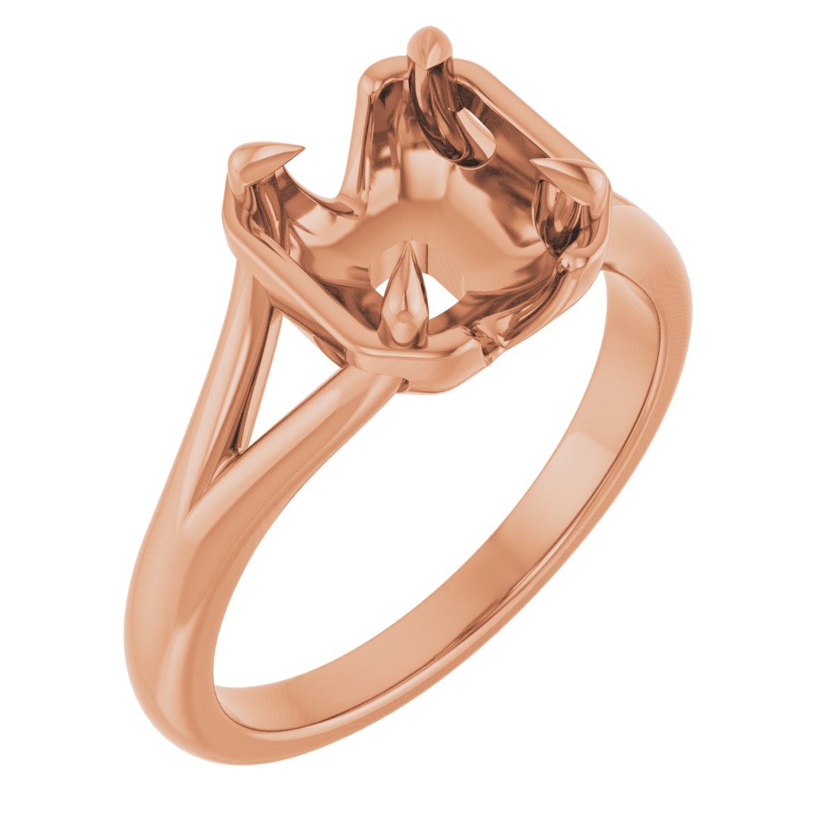 Claw-Prong Engagement Ring