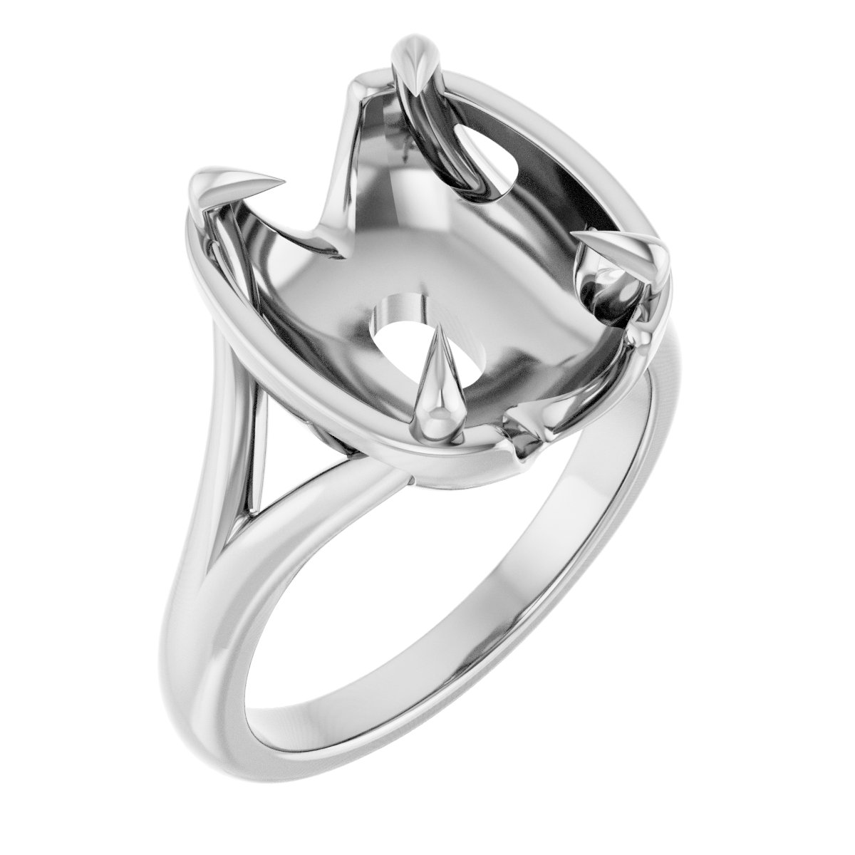 Claw-Prong Engagement Ring