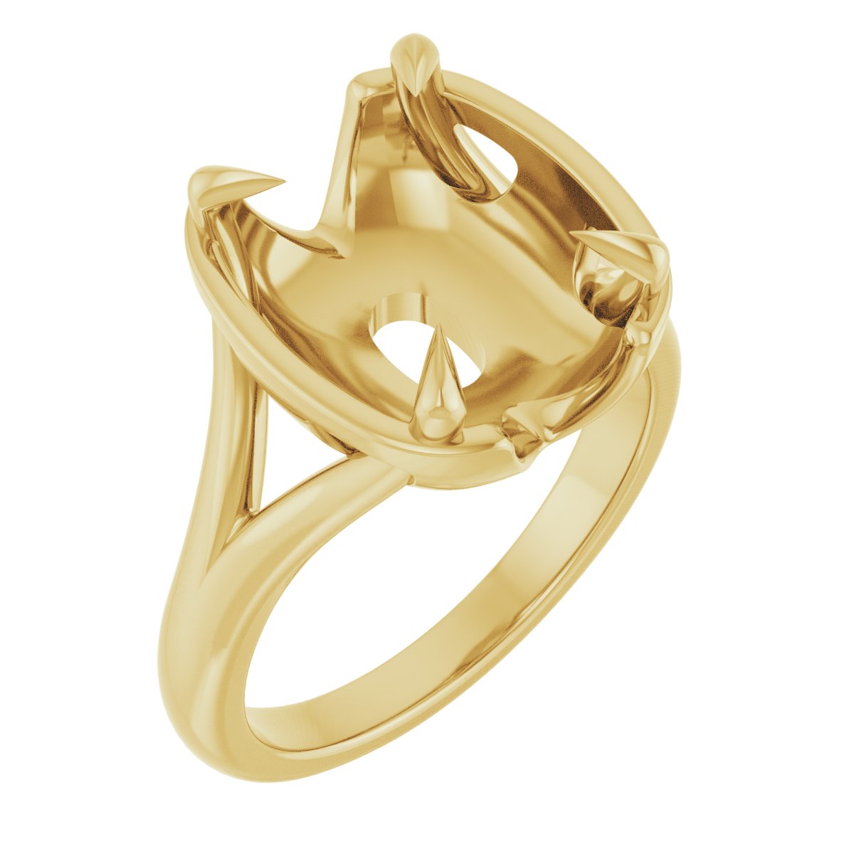 Claw-Prong Engagement Ring
