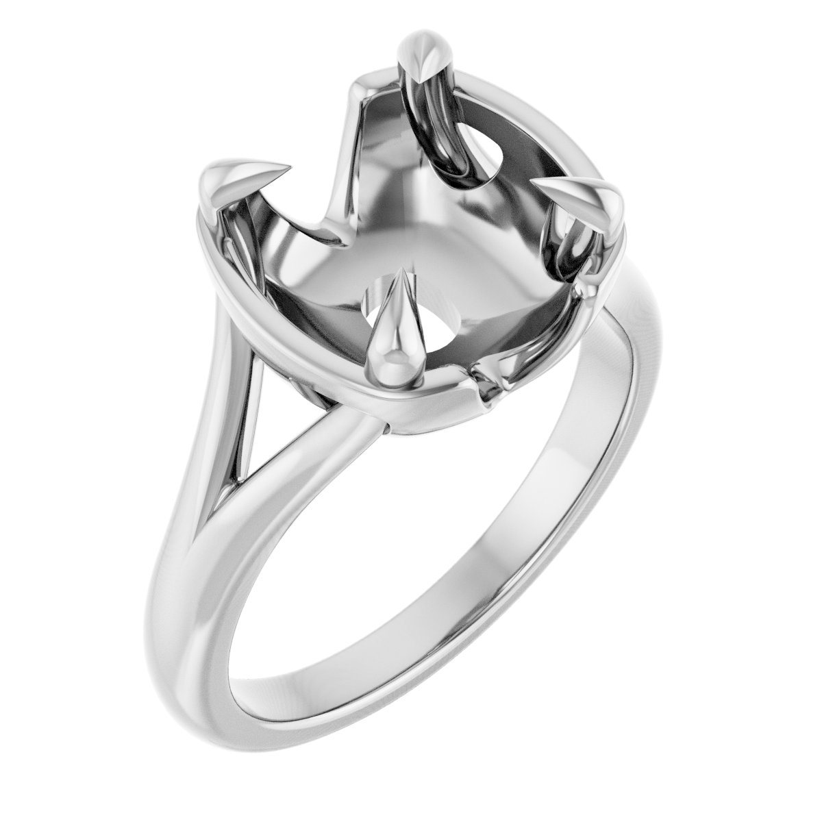 Claw-Prong Engagement Ring