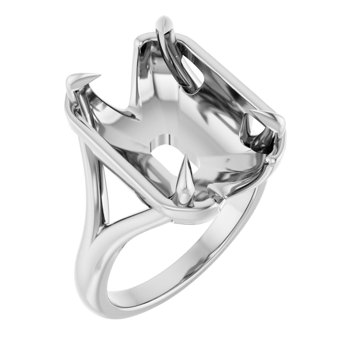 Claw-Prong Engagement Ring