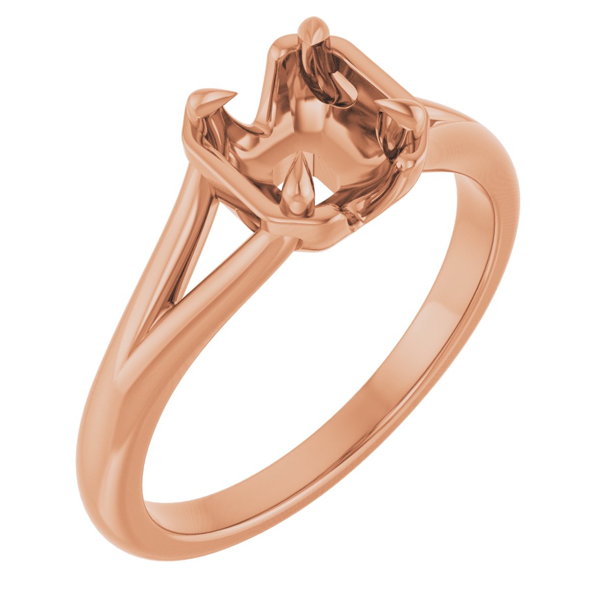Claw-Prong Engagement Ring