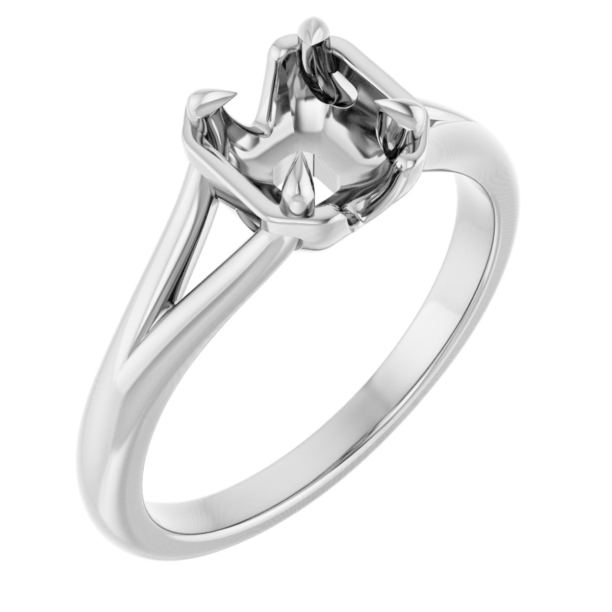 Claw-Prong Engagement Ring
