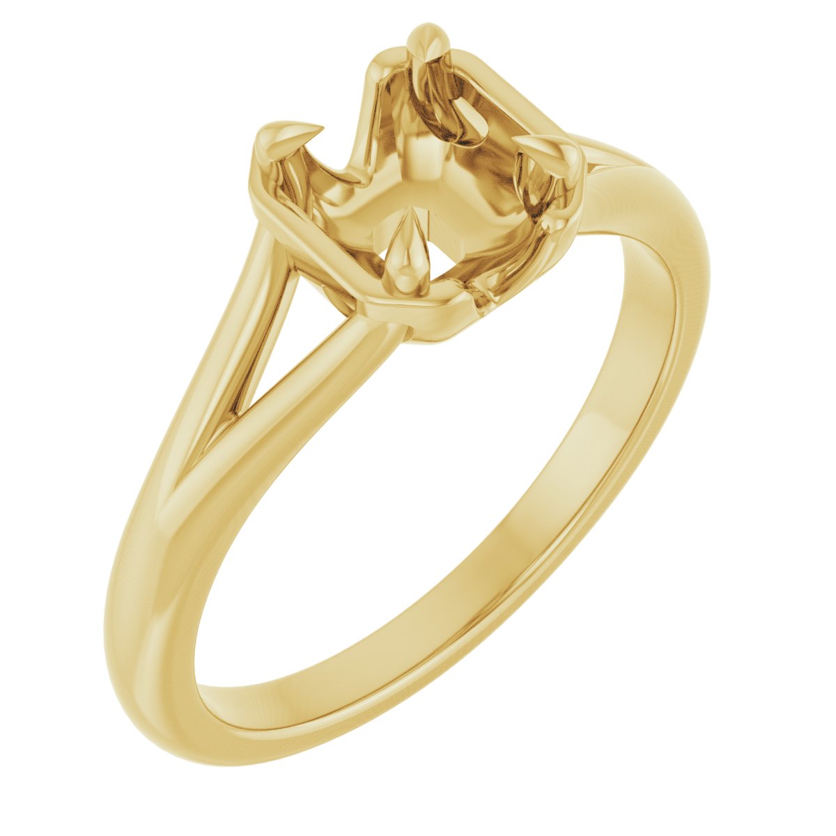 Claw-Prong Engagement Ring