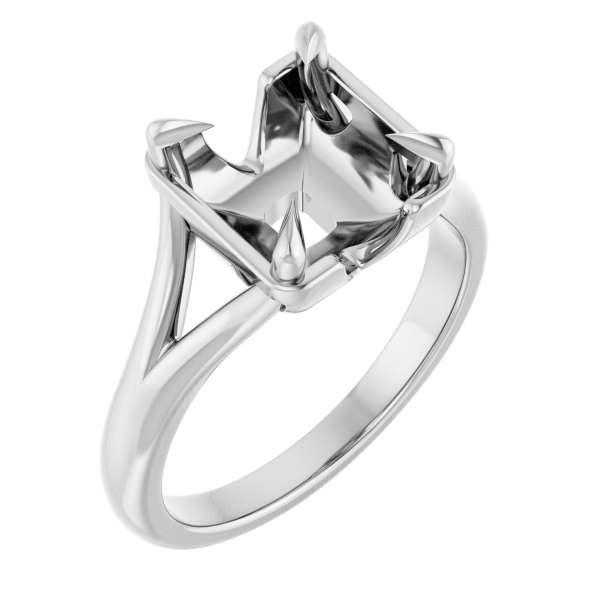 Claw-Prong Engagement Ring