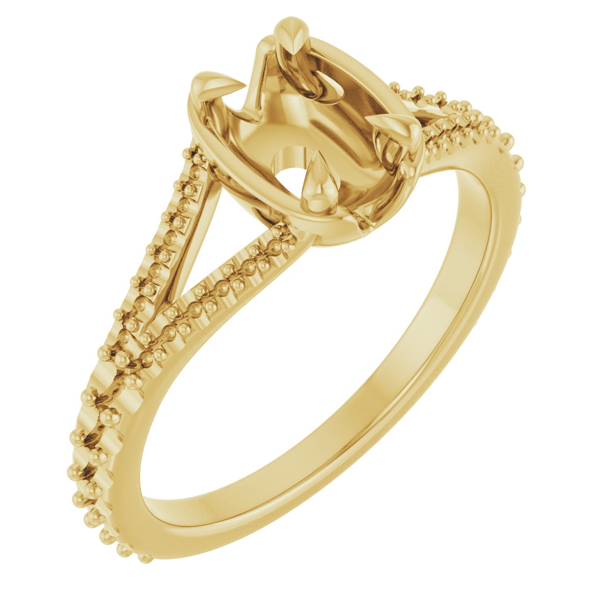 Claw-Prong Engagement Ring