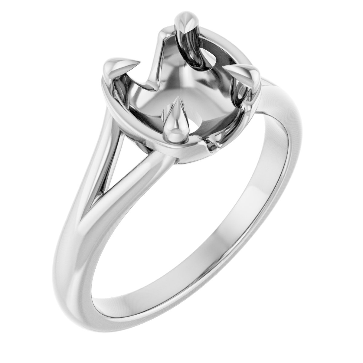 Claw-Prong Engagement Ring
