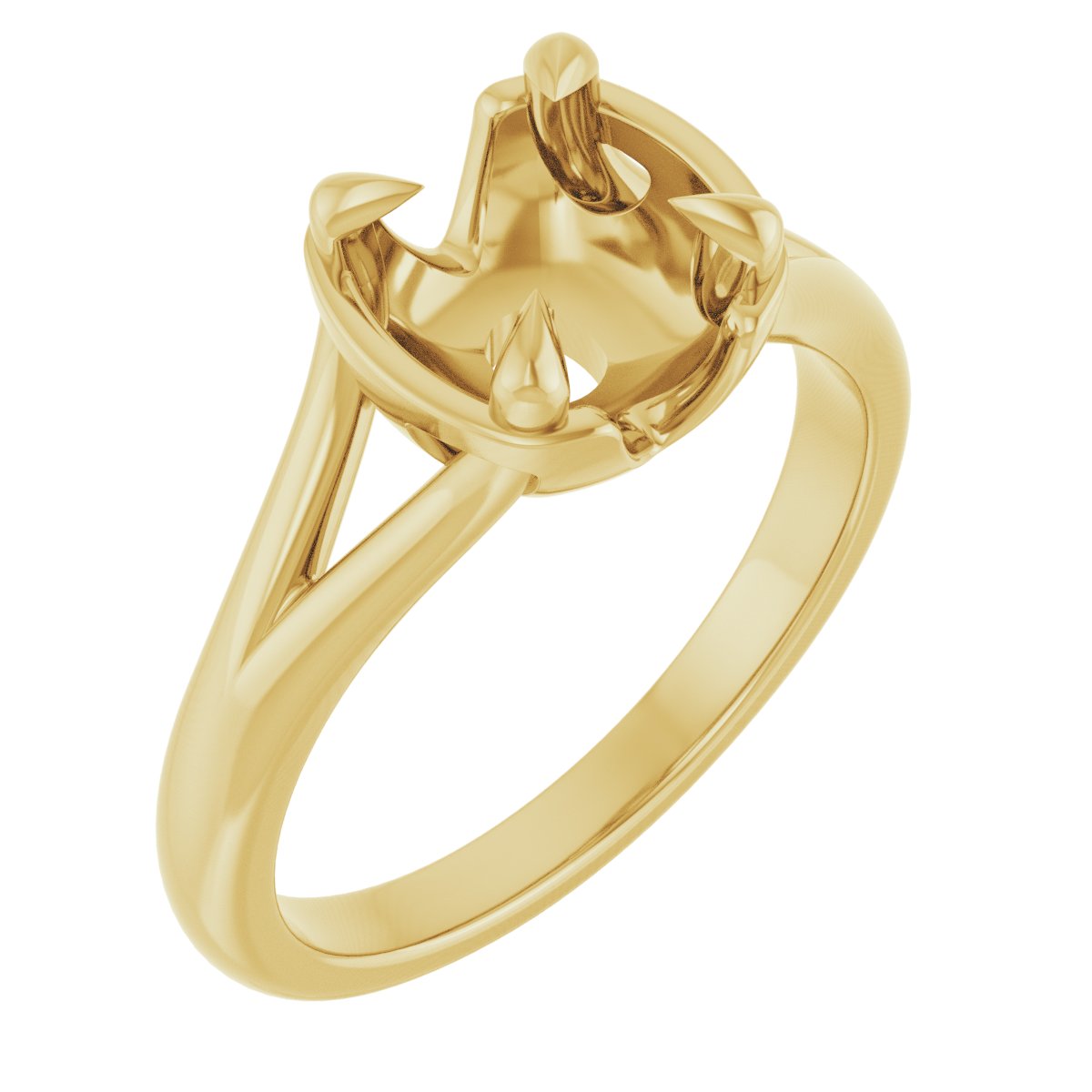 Claw-Prong Engagement Ring
