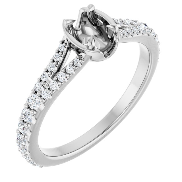 14k White Gold